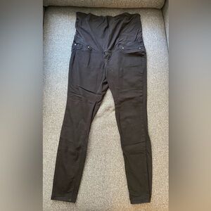 Black maternity skinny jeans - US L - H&M Mama